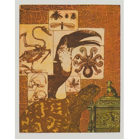 Interieur eines Zoologen
