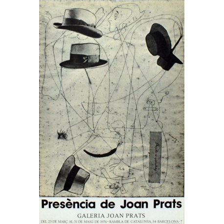 Presentie van Joan Prats Poster