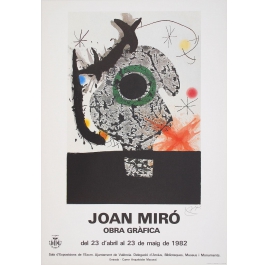 bladeren Noord West een beetje Kunstwerken Te Koop: Joan Miro - Ingelijste Kunst en Prints op Papier -  Colonia-Art