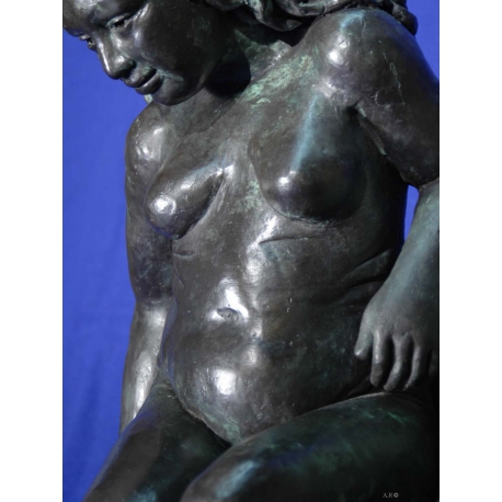Naked Woman on a Mound