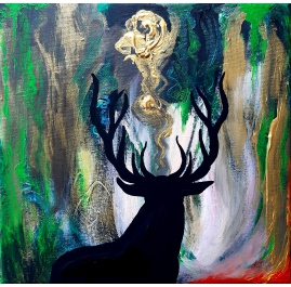 Deer in the Seat of Fire