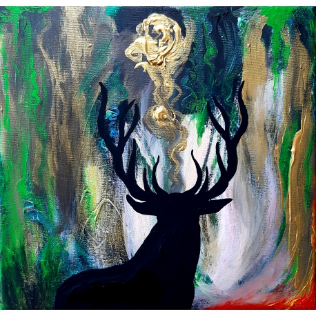 Deer in the Seat of Fire