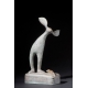Curved Figure with Mouse on Block