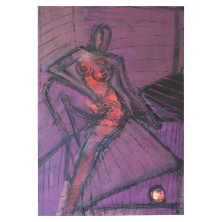 Nude With Apple