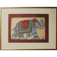 Elephant, silk