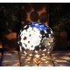 Buitenlamp - "Globe" gegalvaniseerd - eigentijds tuinornament - set van drie