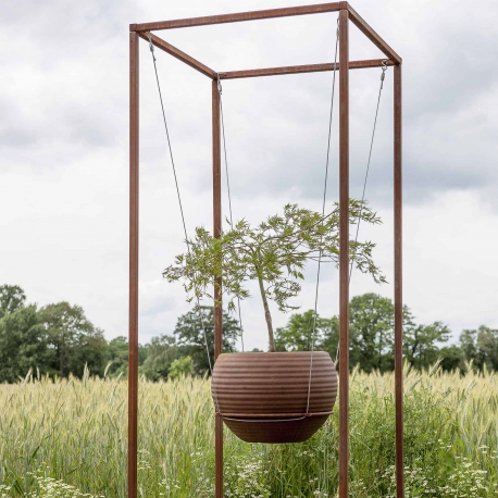 Cuboid voor buiten voor drijvende potten - Cuboid Large - Uniek tuinornament