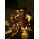 Outdoor Lamp - "Ikosaeder" - contemporary indoor and garden ornament - Small