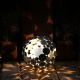 Outdoor Lamp - "Globe" - Galvanised - ART - garden decoration - 55cm