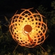 Outdoor Lamp - "Umbrella" (Alpha) - Rusty - ART - garden decoration - 70cm