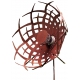 Outdoor Lamp - "Umbrella" (Alpha) - Rusty - ART - garden decoration - 70cm