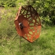 Outdoor Lamp - "Umbrella" (Beta) - Rusty - ART - garden decoration - 70cm