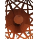 Outdoor Lamp - "Umbrella" (Beta) - Rusty - ART - garden decoration - 70cm