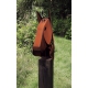 Outdoor Garden Torch - "Horse" - contemporary sculpture