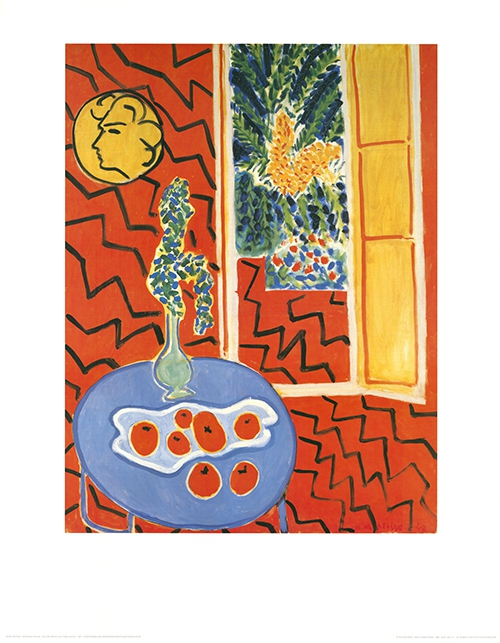 Henri Matisse Vintage 1946 Lmtd Edtn French Fine Art Lithograph Print   Nature Morte Sur Table Bleue  1943