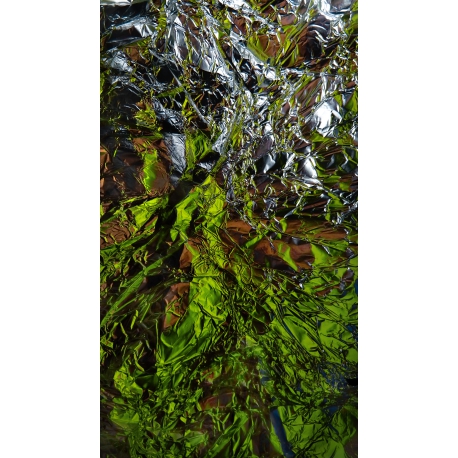 Composition with Silver and Green 1