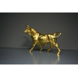 Golden bull 24 Karat gilded