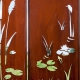 Steel Garden Wall - "Tripychon Maedow" - Modern Outdoor Ornament - 225 x 195 cm