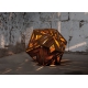 Outdoor light - “Large icosahedron” - modern garden ornament