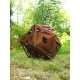 Außenleuchte - „Großer Ikosaeder“ - moderne Gartendekoration