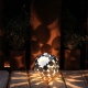 Outdoor light - “Large icosahedron” - modern garden ornament
