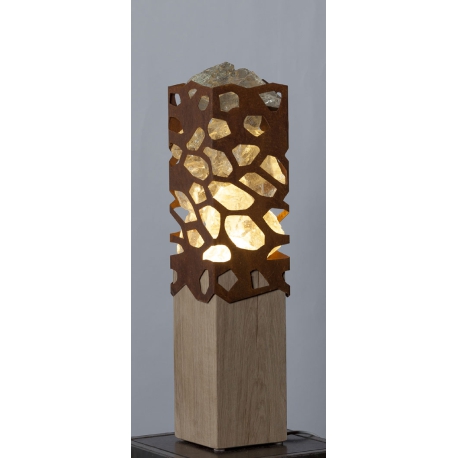 Innenleuchte - Säule "lightgreen Z2" - moderne Innenraumdekoration