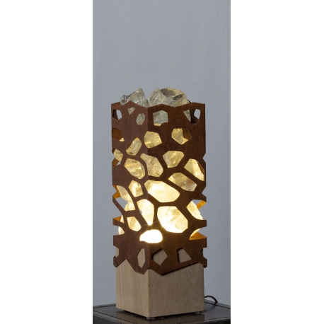 Innenleuchte - Säule "lightgreen Z1 klein" - moderne Innenraumdekoration