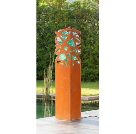 Außenleuchte - „grünes Glas Z1 groß“ - moderne Gartendekoration