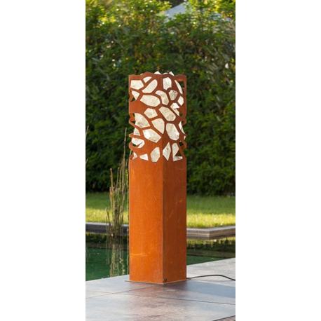 Outdoor light - “lightgreen Glas Z1 big” - modern garden ornament