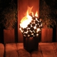 Fireplace - "Base Plate 60x60cm" - Modern Outdoor Ornament