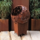Fireplace - "Base Plate 60x60cm" - Modern Outdoor Ornament