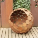 Feuerstelle/Dekoration - "Kugel" D40cm  - Moderne Außenverzierung