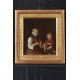 omestic Scene with Women Sewing and a Child