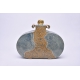 Handcrafted Urn, Spiral Ceramic Urn