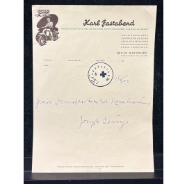 Beuys, Joseph - Freier Demokratischer Sozialismus, 1971 - hand signed