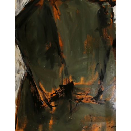 Abstract Oilpainting on canvas - unique by Frank Vaders