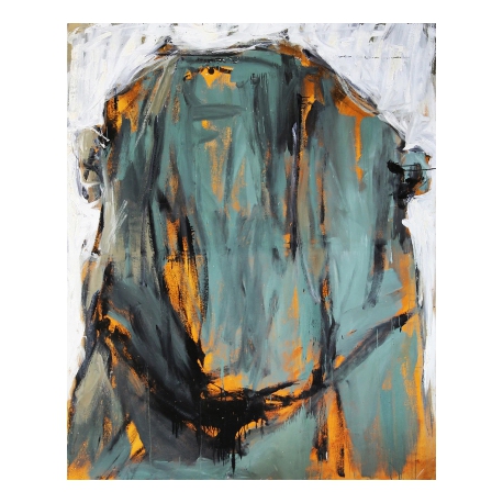Abstract Oilpainting on canvas - unique by Frank Vaders