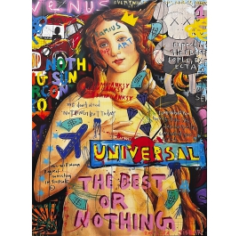 Jisbar - Venus, 2023 - UV-print on aluminium-dibond - hand signed