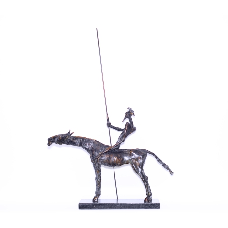 Don Quichotte - Bronze Sculpture