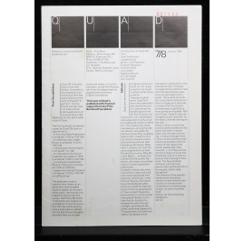 Yvonne Kracht, QUAD-7/8 - 1984 - limited Edition No. 60/100 - signed