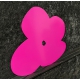 Ebbers, Klaus - Set of 4 Flowers - colored metal object - hand signed