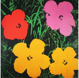 Warhol, Andy - Flowers - LARGE - Art print