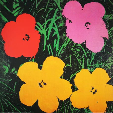 Warhol, Andy - Flowers - LARGE - Art print