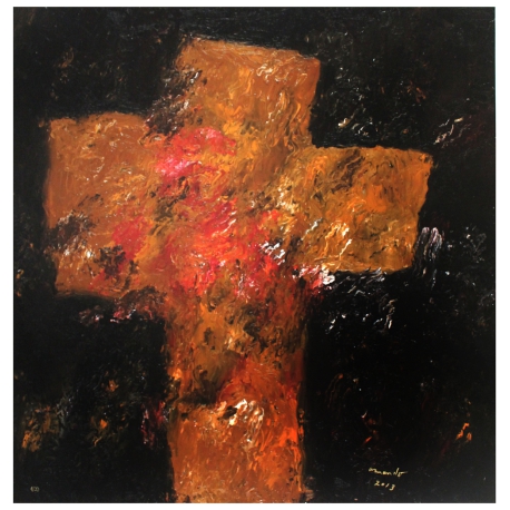 Armando - The Grave - Giclée on canvas - hand signed