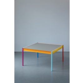 Modern Table - Colorful, Simple, Playful - Clean, Compact Design