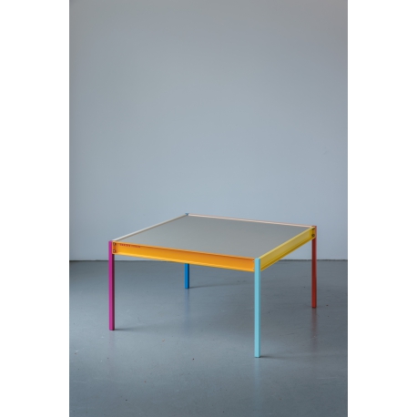Modern Table - Colorful, Simple, Playful - Clean, Compact Design