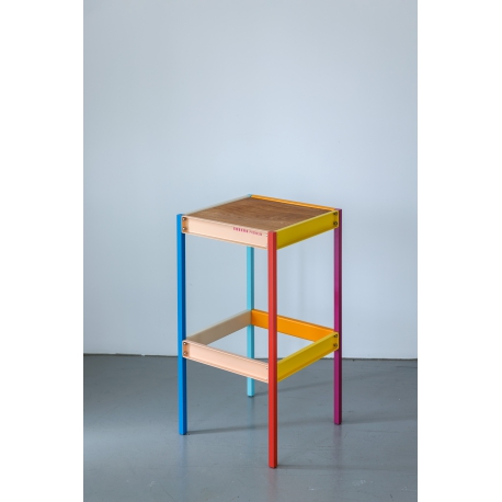 Modern Table - Colorful, Simple, Playful - Clean, Compact Design
