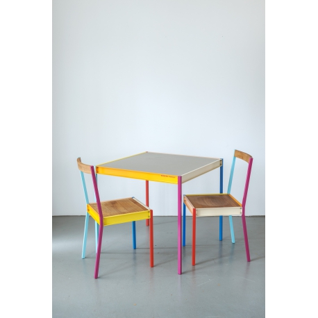 Modern Table - Colorful, Simple, Playful - Clean, Compact Design