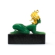 Prof. Fuchs, Ernst - Viennese Sphinx - polymer art casting on marble base, partially gilded, signed