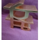 Indiana, Robert - LOVE/PREM - ceramic sculpture - signed